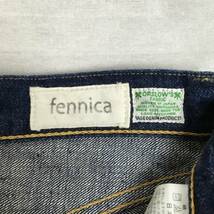 orSlow fennica オアスロウ フェニカ 1053 Standard Dungarees 日本製 デニム ジーンズ W28 L30 セルビッチ ボタンフライ 紙パッチ_画像9