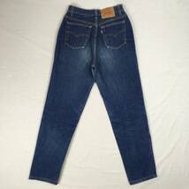 【90s】Levi's リーバイス 17501-0115 17501-5900 米国製 92年 デニム ハイウエスト パンツ ジーンズ サイズ11 M 刻印544 ボタンフライ_画像2