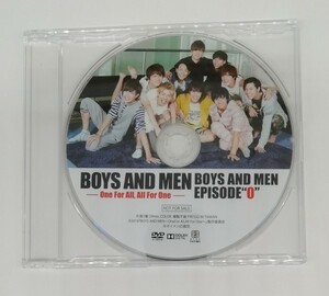 B☆BOYS AND MEN【-One For All、All For One- EPISODE”0”】特典DVD ボイメン