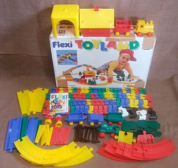 スウェーデン製 Viking toys バイキングトイズ Flexi TOYLAND トイランド 知育 玩具 3才から