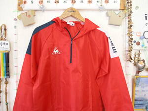 ♪服4239♪ 長袖　ハーフジップウインドブレーカー（ピステ パーカー） le coq sportif ルコック サイズS　Used　～iiitomo～