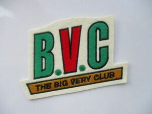 ビンテージ THE BIG VERY CLUB B.V.C ロゴ ワッペン/ 刺繍 F1 レーシング USA アメリカ 雑貨 古着 自動車 カー用品 整備 作業着 43