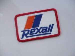 ビンテージ REXALL ロゴ 企業 会社 ワッペン/ 刺繍 ステッカー アメリカ 自動車 アメカジ 古着 アメリカン 雑貨 42