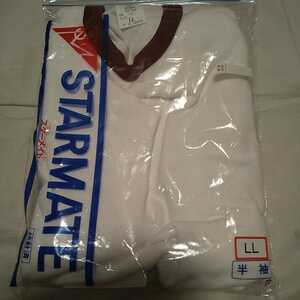  new goods *LL*STARMATE( Star Mate ) short sleeves gym uniform ( dark red )