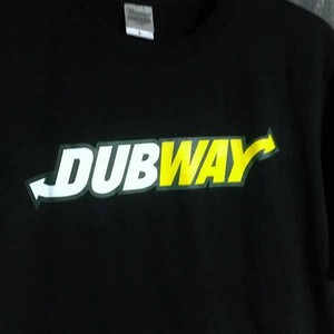 送込　DUB WAY　ダブウェイ　ダブミュージック　半袖Tシャツ 黒 2XLサイズ