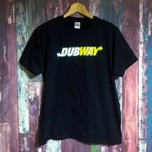 送込　DUB WAY　ダブウェイ　ダブミュージック　半袖Tシャツ 黒 2XLサイズ_画像2