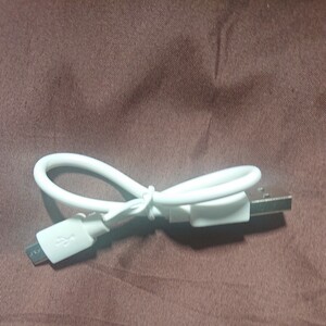 USBケーブル マイクロBタイプ 約10センチ おまけあり