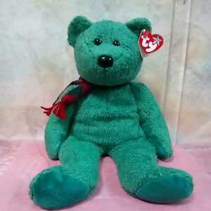 Ty Beanies *Wallace~ green. bear 