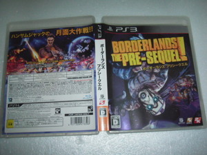 中古 PS3 ボーダーランズ プリシークエル 動作保証 同梱可