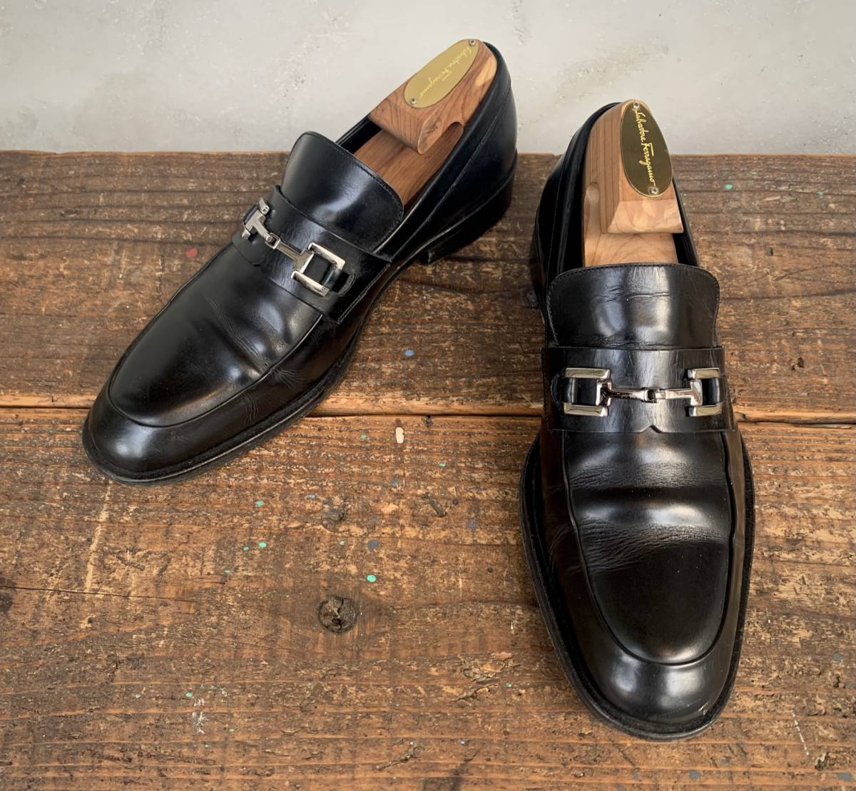 美品 GUCCI グッチ 高級レザーシューズ ローファー 正規品 サイズ 7