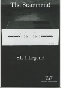 Convergent Audio Technology SL-1 Legendのカタログコピー 管5760