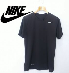 ★NIKE*Mサイズ*半袖*Tシャツ*美品*DRY-FIT*ナイキ*メンズ*ブラック*THE NIKE TEE*スポーツ　＃3998