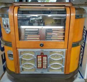 Rock-ola cm39 1939 year made juke box Junk Countertop pick up hope ultra rare antique jukebox