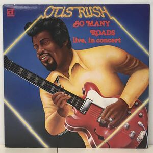 BLUES/OTIS RUSH/ SO MANY ROADS - LIVE, IN CONCERT (LP) US盤 日比谷野音 1975年 (g044)