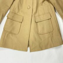 美品 Quality Clothes クオリティ クローゼス コート ブラウン 茶色 レディース ファー レオパード 長袖 サイズ0 *a68_画像4