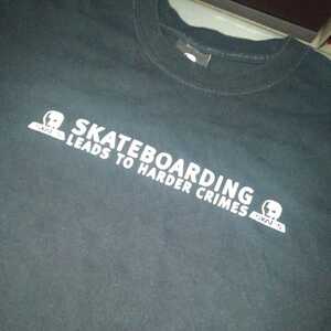 90年代　スカルスケーツ　skullskates スケートボード　Tシャツ　スケボー　レトロ　オールドスクール　Lサイズ　クラシック　希少　レア