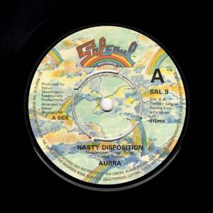 DISCO FUNK.BOOGIE.SOUL. 45 試聴可★Aurra / Nasty Disposition / 7インチ