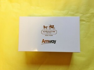 [ new goods unused / rare ] Amway COACH collaboration souvenir glass 2 piece set 