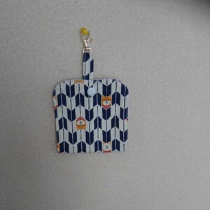 ハンドメイド携帯マスクケースホルダー