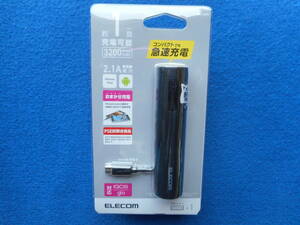 Elecom de-M04L-3200BK [мобильная батарея 3200 мАч черная] new/