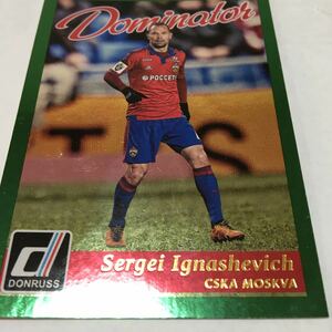 ★2016-17 donruss soccer セルゲイ・イグナシェヴィッチ　CSKAモスクワ　パラレル ★即決