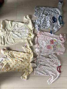 ベビー服 ロンパース 5枚セット