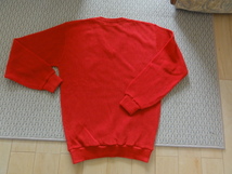 メンズ　赤長袖セーター（未使用）M_画像3