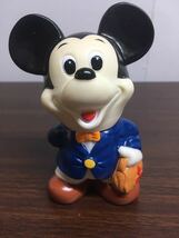 貯金箱 ディズニー WALT DISNEY ミッキー　ドナルド　バンビ　三菱銀行　当時物 キャラクター_画像4