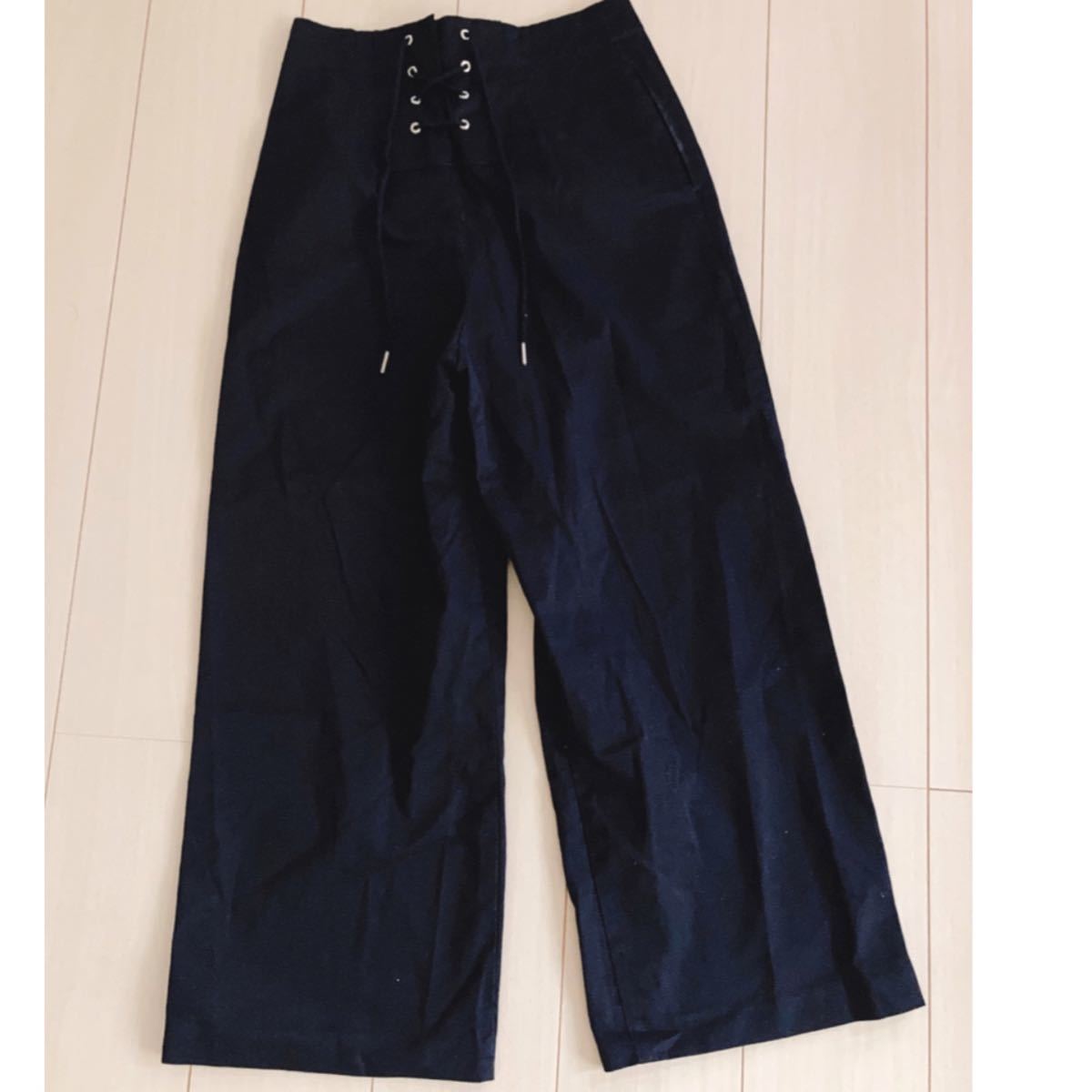 美品 SENSE OF PLACE ワイドパンツ 