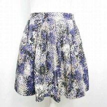 12SS made in HEAVEN cry. メイド イン ヘブン Acid skirt アシッド柄 プリーツ ドールスカート BLACK/BEIGE/PURPLE ONE_画像2