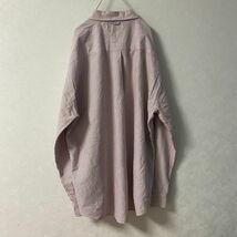 【一点物!】(No.1511)トミーフィルフィガー長袖シャツ(サイズ：XXL)美品赤、白ストライプ_画像2