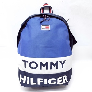 WB411　TOMMY HILFIGER トミーヒルフィガー ACE BACKPACK バックパック リュック TC980AE9 ネイビー ホワイト ロイヤル 男女兼用 ●100