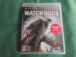 ★即決 PS3 ウォッチドッグス WATCH DOGS 新品未開封