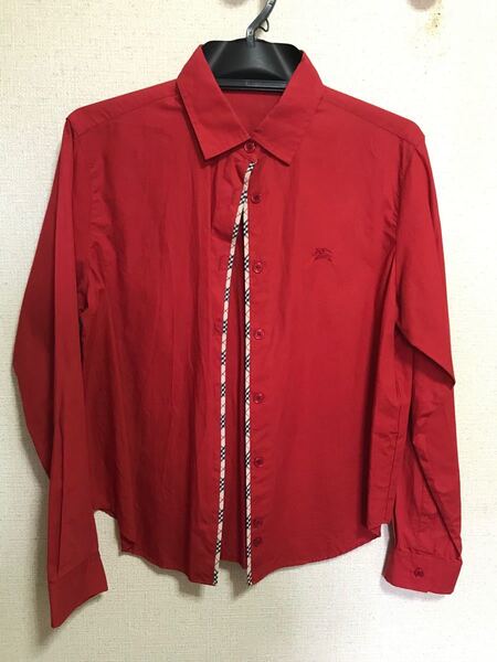 BURBERRY BLUELABEL バーバリーブルーレーベル Yシャツブラウス