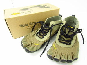 Vibram Vibram Five Fingers five finger zV-TREK 5 fingers shoes 18M7403 SIZE:28.0cm!SH5053