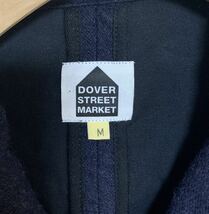 DOVER STREET MARKET ドーバーストリートマーケット デザイン ジャケット M ネイビー フランス製_画像3