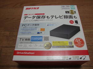 ★ 新品・送料無料 BUFFALO 外付けHDD 6.0TB HD-EDS6U3-BC パソコン&テレビ録画用 PCデータ保存 TV録画 ★
