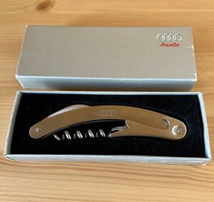 * rare [ unused ] Audi Audi* sommelier knife wine opener corkscrew * Novelty 