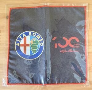 *[ unused ] Alpha Romeo ALFA ROMEO* microfibre Cross 100 anniversary commemoration glasses ..* Novelty * made in Japan 