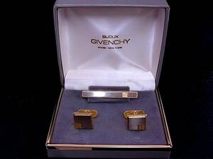 *N2374*# beautiful goods # Givenchy [ silver * Gold ]# cuffs & necktie tweezers!