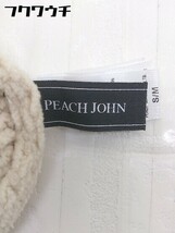 ◇ PEACH JOHN ピーチジョン ウエストリボン セットアップ サイズS/M ベージュ レディース_画像3