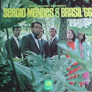 セルジオ・メンデスとブラジル'66 Herb Alpert Presents Sergio Mendes 国内盤LP(1968年) ジャズ ボサノバ ボサノヴァ BRASIL