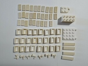 A397　白色　ホワイト　特殊パーツ系　大量　約67個　レゴパーツ　LEGO