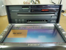 20327 SANYO サンヨー HDDナビ NVA-HD1000A 地図05年 HDD/CD/DVD/MD/TV ジャンク_画像7