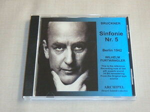Bruckner（ブルックナー）: Symphony No.5 Furtwangler、 Berlin Po　/　CD　/　ドイツ盤