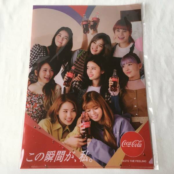 CocaCola×NiziU A4クリアファイル コカ・コーラ購入特典