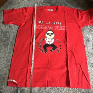 W2F1 UNIREX 半袖Tシャツ　Mサイズ表示 Tシャツ 韓国製　フロントプリント　長期保管品
