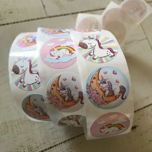 30 sheets sticker lovely Unicorn 