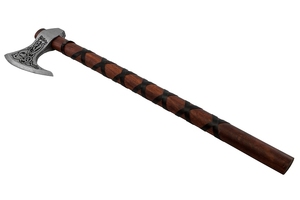  иммитация меча bai King Axe DENIXteniks605 9 век копия . меч so-do запад костюмированная игра VIKING AXE топор товары 