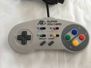 21-0406 スーパーファミコン スーパージョイカード 動作品